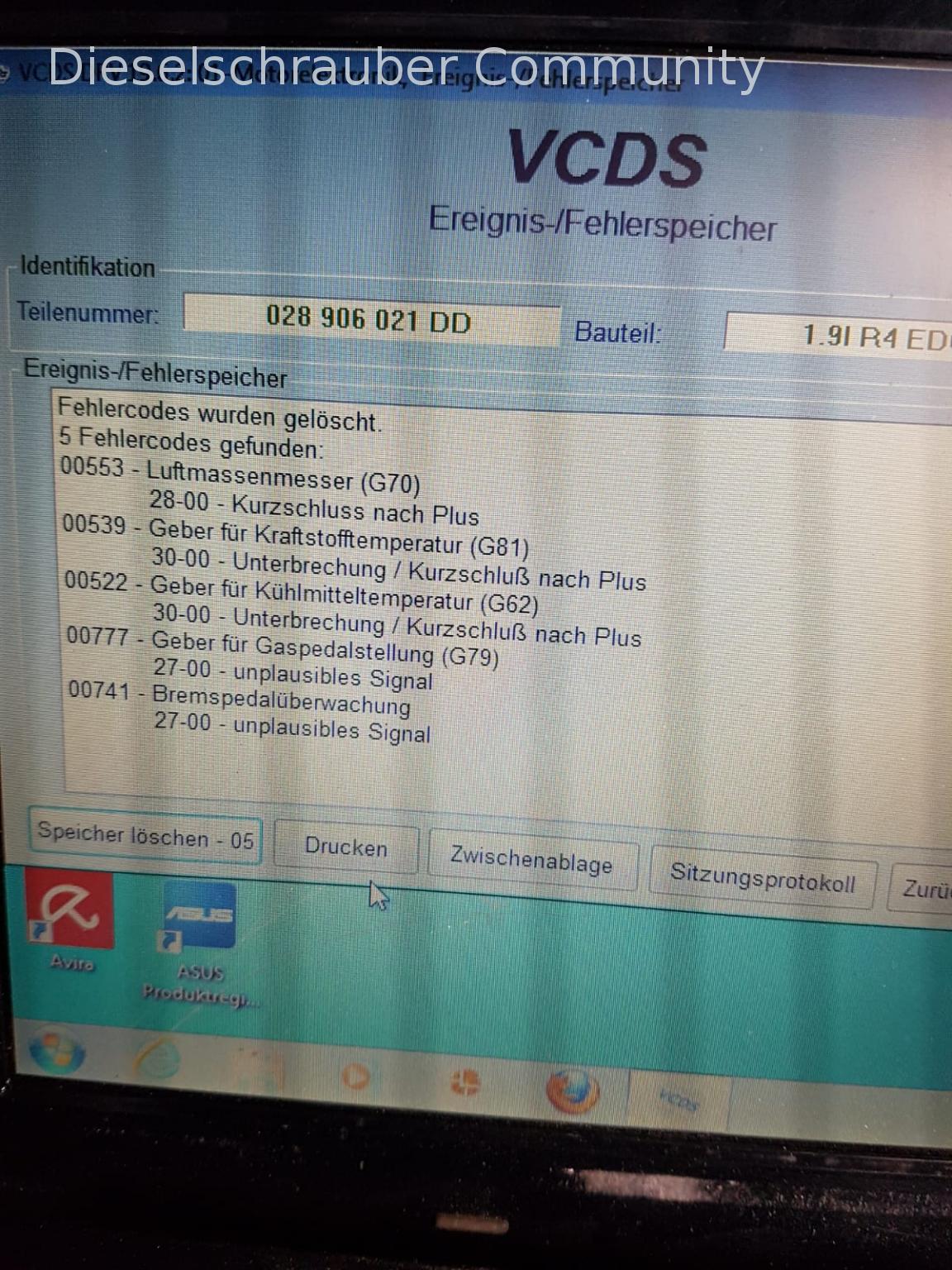 VW Passat 1,9 Tdi 1Z 5 Fehler u. a. G70 G81 G62 1E8631D3-D4A1-4EC3-A833-E8C6F96D6E3B.jpeg