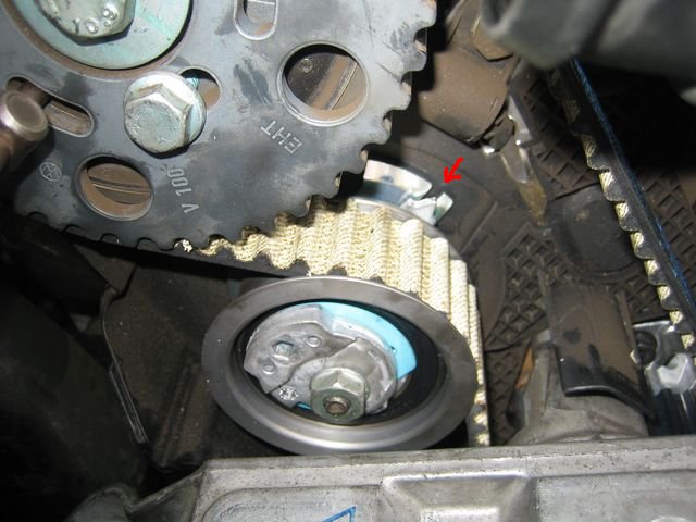 Spannrolle AXR, richtige Einstellung der Zahnriemenspannung. Spannrolle-AXR.jpg