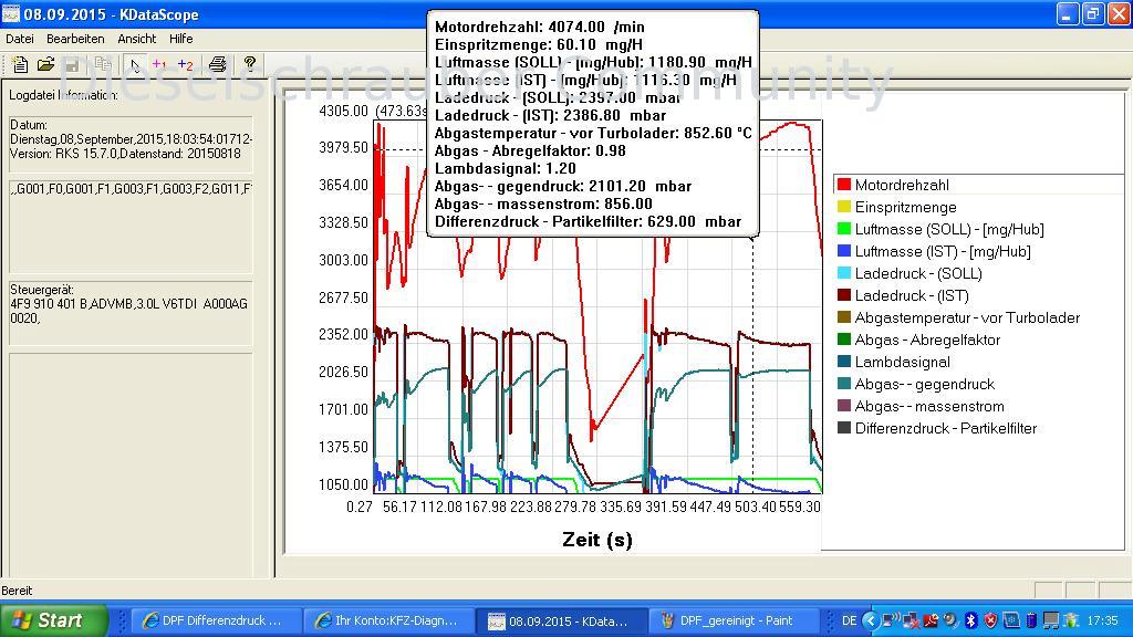 DPF Differenzdruck 3.0 TDI V6 DPF_greinigt_1.JPG