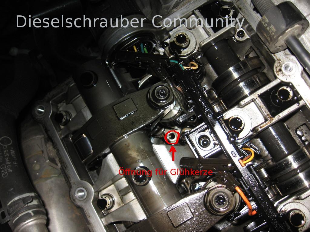 VW AUDI SEAT SKODA, EA288 1.6 / 2.0 TDI, Glühkerzen + PSG Druck Sensor  Glühkerze wechseln