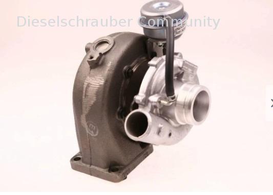Garrett 2052: Run Turbocharger Without Water Cooling Turbo VW-Marine TDI5.jpg