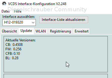 USB Adapter HEX-V2 Firmware Update VCDS_USB_updated.png