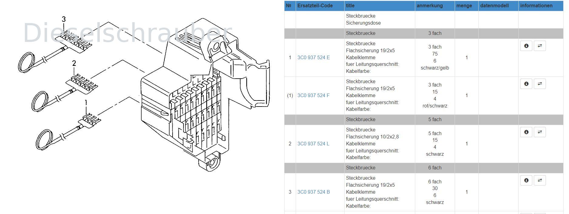 Retrofitting the VW Soundsystem in a Passat B6 Steckbrücken.jpg