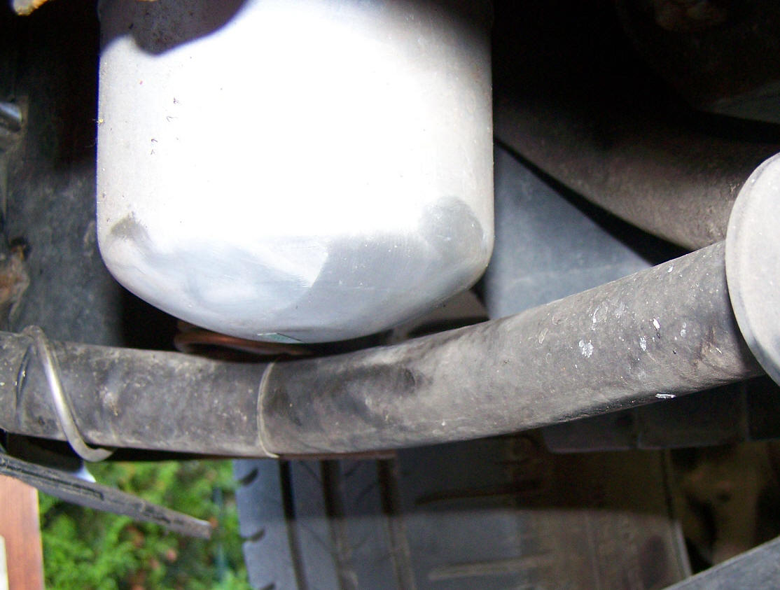 Climate hose worn through - what's the correct procedure afterwards? Waeco Trockner.jpg