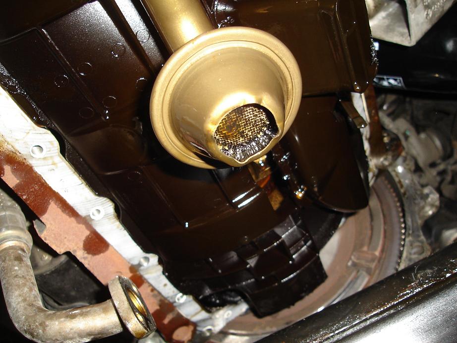 Sieb Ölpumpe VW 1.8T mit Ölschlamm DSC03208.JPG