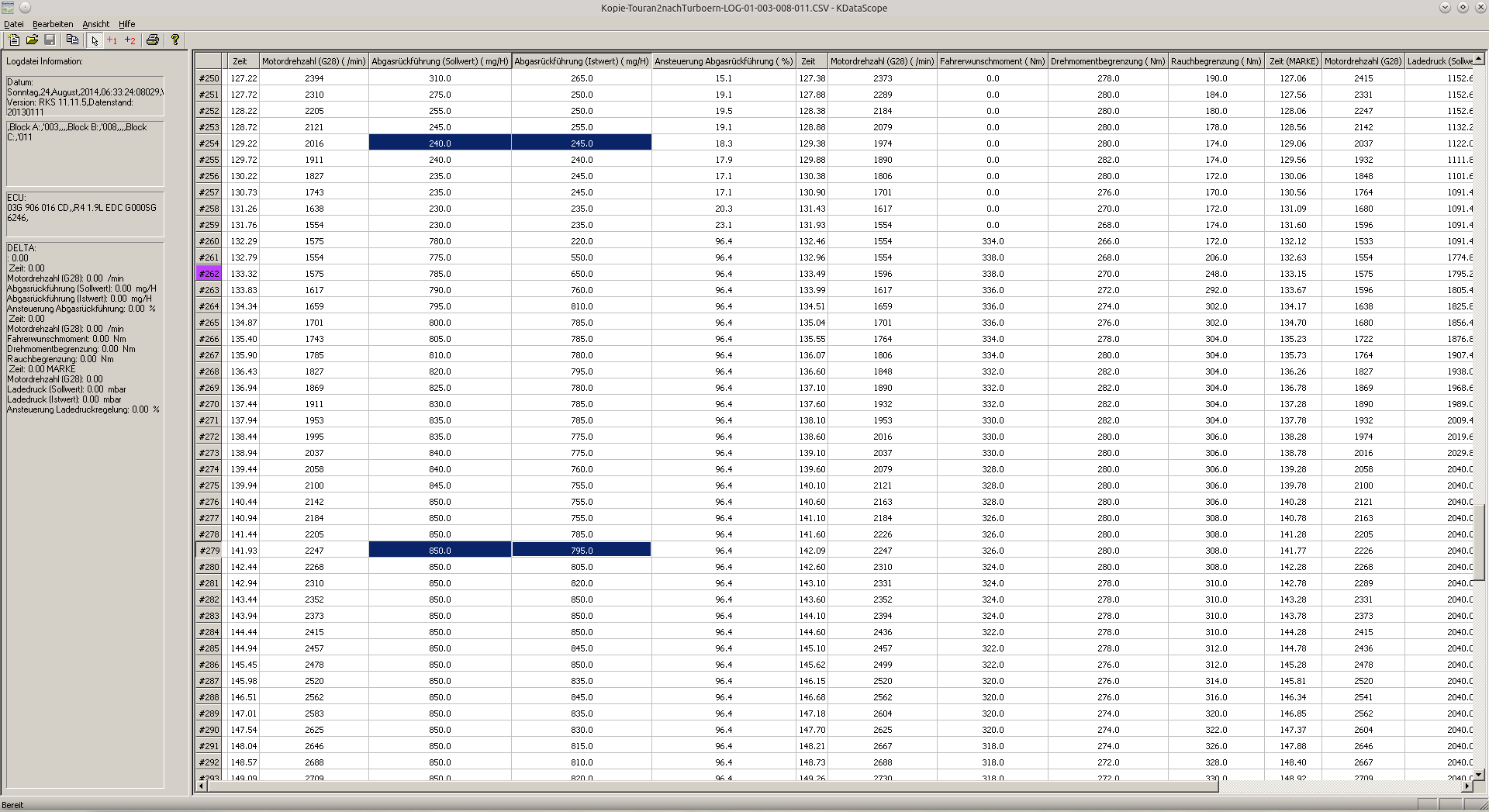 Messwerte in Tabellenform mit KDataScope. MWB3-Luftmasse-Detail.png