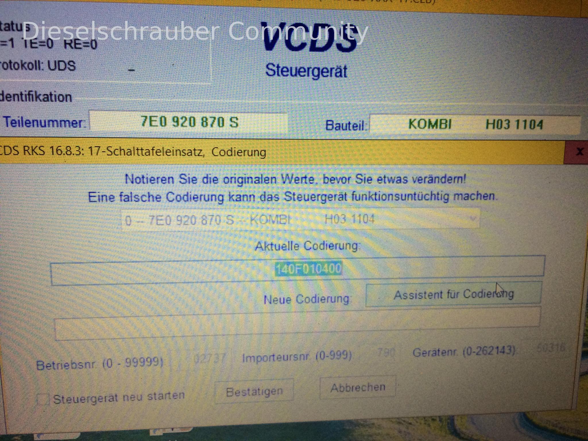 VW T6 Gurtwarnung mit VCDS ausschalten image.jpg