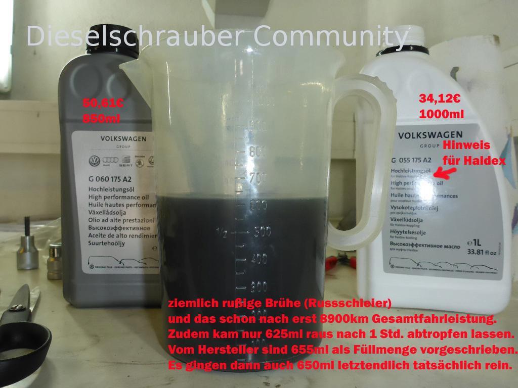 Cambio olio Haldex: intervallo 8900 km Haldexaltöl.jpg