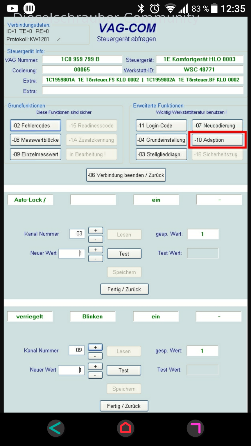 VCDS V2: Finestra di personalizzazione Screenshot_20170925-123525.png