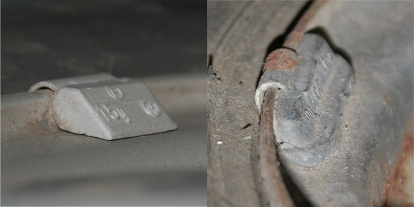 org. VW Alus bilanciare Gewichte.jpg
