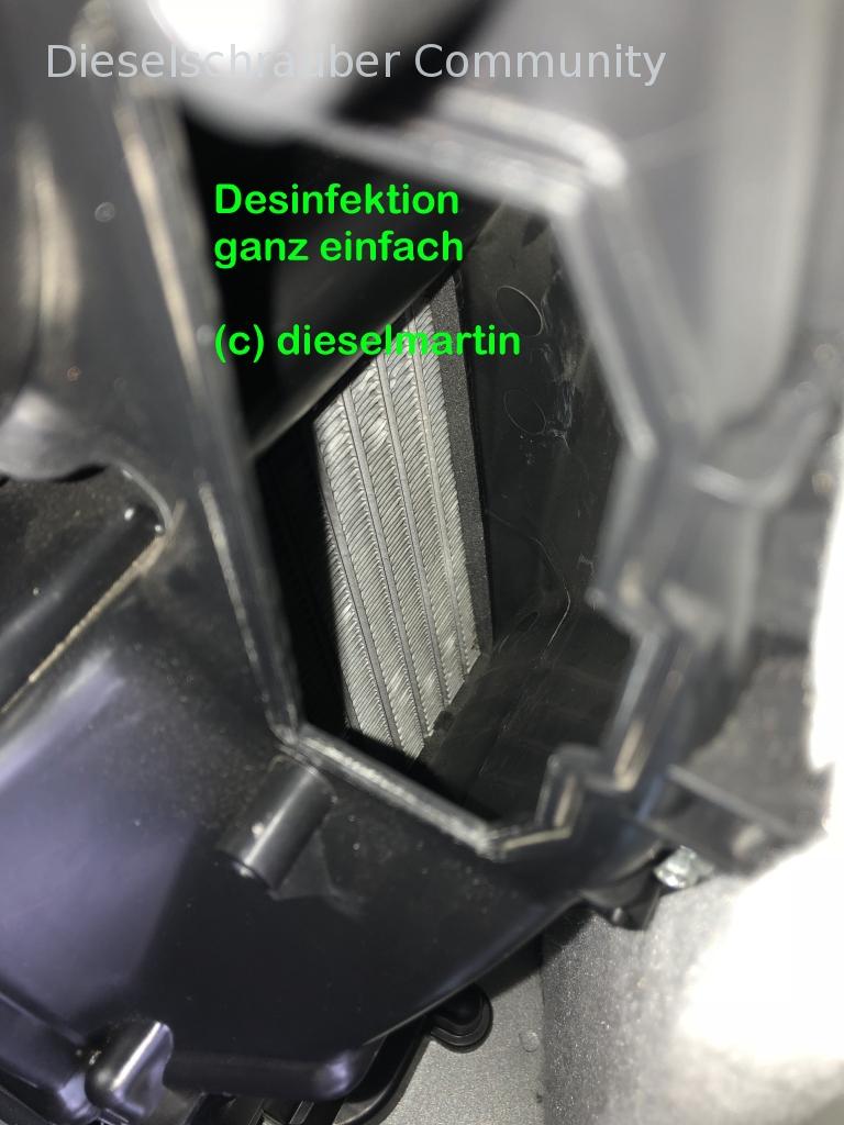 Climatizzatore/riscaldamento per VW T5 e T6 hinten_Widerstand_raus_Verdampfer.JPG