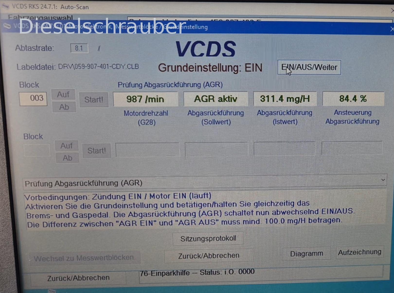 3.0 TDI CDYA - EGR sempre attivo al 99,6% + fluttuazioni di giri Image_20250228_225605.jpg