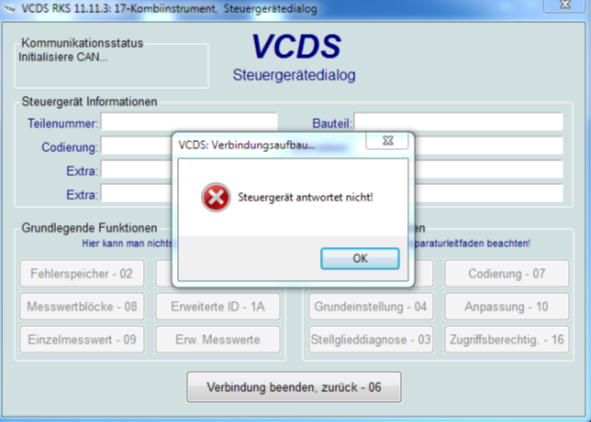 Fehlermeldung beim einloggen auf das Kombiinstrument Fehlermeldung.jpeg